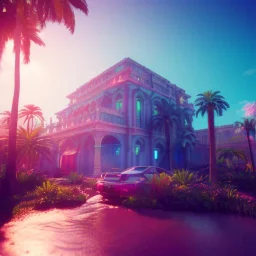 Paradise girl unreal 5, octane render, cinema4d, redshift render, hyper realistic, cenematic, vibrancy, synthwave, retouch, centered, dynamic lighting, dramatic lighting, 4k, highly detailed, attractive beautiful, realistic, epic composition, holographic,