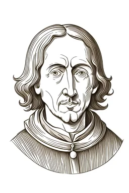 outlined of luca pacioli