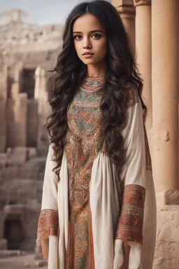 Jenna Marie Ortega ancient Iran An idea from head to toe