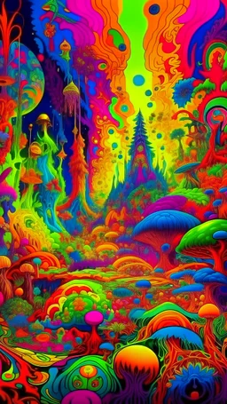 show me the most psychedelic painting