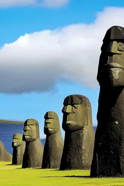 moai easter island