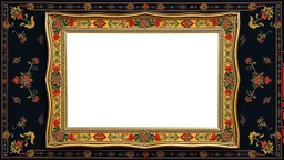 photo frame persian art