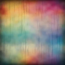 Hyper Realistic rainbow multicolor grungy rustic texture with vignette effect