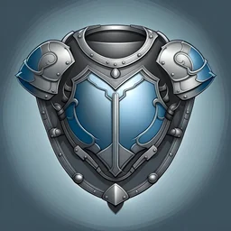 Create fantasy styled breastplate icon