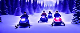 Studio Ghibli, Snowmobile Adventure, a heartwarming classic, Alberta