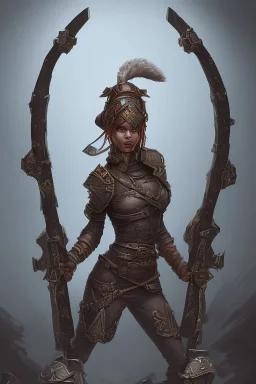 female dungeon punk war forged