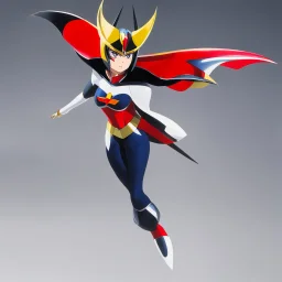 female Grendizer, flying