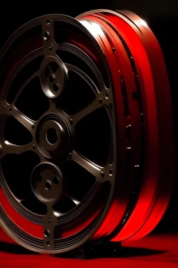 Film reel rotten