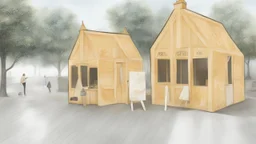 парк и ларьки