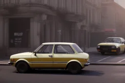 a renault 12 car 4k ,ultra realistic,concept 4k ,on street,classic, parked