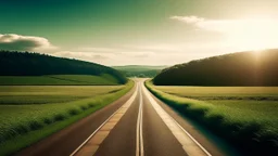 An image representing the journey of self-development and personal growth, depicting a long road stretching forward, symbolizing the sustainable path towards achieving personal goals and enhancing individual capabilities. The image conveys self-improvement and the pursuit of continuous enhancement through the fundamental steps presented in the article.