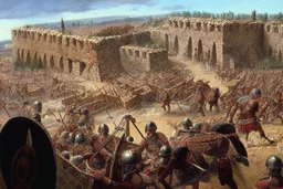 Siege of Saguntum In 219 BC, Hannibal clashed with the Roman city of Saguntum.