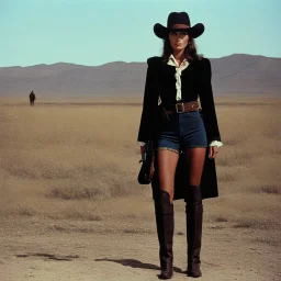 in the wild Wild West: My Name Is Nobody [Il mio nome è Nessuno (1973)] she stands tall with her guns