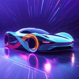 infinity symbol ∞ as a futuristic supercars wheels, futuristic supercar built for extreme speed, striking, neon, chiaroscuro, dramatic, captivating, powerful, fantasy, beautiful, octane render, 16k post-production, artstation: award-winning: atmospheric: commanding: fantastical: clarity: ultra quality: striking: brilliance: stunning colors: amazing depth; lens: f/11, 35mm