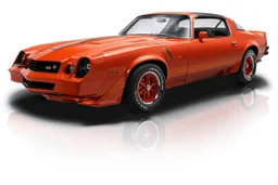 Fotorealistisch 1980 Chevrolet Camaro Z28 brandneu orange