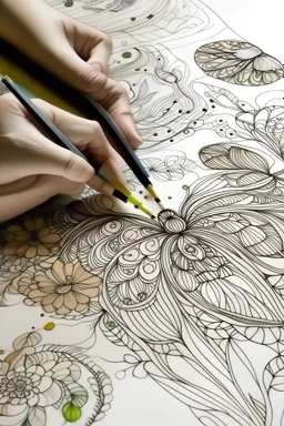 Mother Nature is the OG artist, so why not draw some inspiration from her? Create abstract patterns inspired by the natural world - swirling leaves, crashing waves, or the intricate patterns on a butterfly's wings.