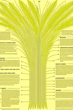 I want a mind map of wheat.