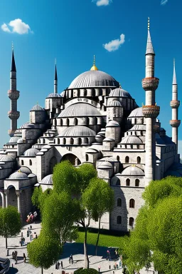 Istanbul , magnificent, majestic, Realistic photography, incredibly detailed, ultra high resolution, 8k, complex 3d render, cinema 4d.