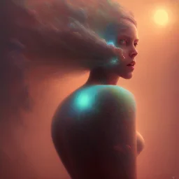 superhero, woman, photographer. oil on canvas, volumetric lighting, beksinski