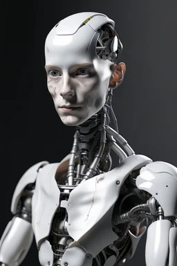a robot human