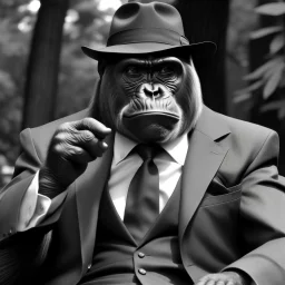 a gorilla that joined the mafia