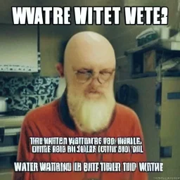 Water White cooks meth