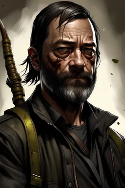 Create a mix between Daryl Dixion and Negan