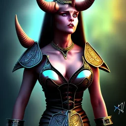 xena as horned demon