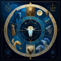 the zodiac as an album cover