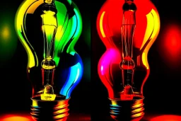 light bulp warhol style