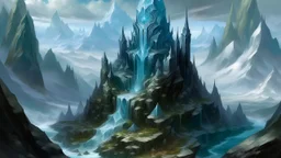 Crystalspine Ridge Once a pilgrimage site for mages seeking enlightenment, the ridge now hides a lost sanctum, guarded by sentinel statues of the vanquished serpents, within which lies a crystal said to reveal the secrets of the world's creation.