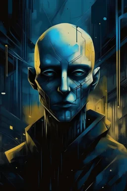 4d16k rfktrstyle Otherworldly, (Urban Legends Art Style), (Dreamlike Illustration), (Surrealist Surprise), (Limbo Mystery), Portrait, dystopian surrealism, Chaos, Horror