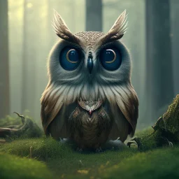 intricate details, realistic, octane, unreal engine, portrait, natural lighting,zoomed out + portrait, volumetric lighting, shiny,extreme detail, Photorealism, High detail, Hyper realistic Owl in forest, macro lens blur,abstract paint, sharp,eos5d mark 4, ef 85mm 5.6, focus, trending by artstation