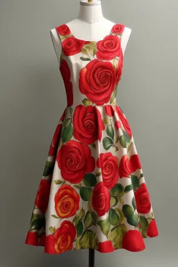 If Rose flower was dress