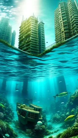 Living under the water city