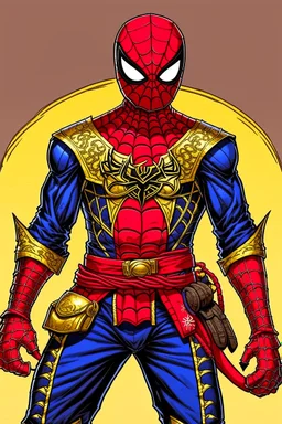 Spider-Man in Japanese Montsuki Suit