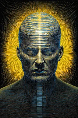 prisoner inside your head; neo-surrealistic optical art