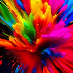 An emotional explosion of color