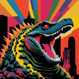 Godzilla by Andy Warhol