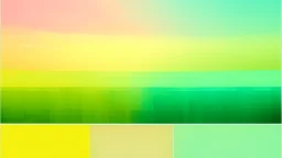 The sky is a gradient of soft pastel colors, transitioning from a light yellow at the bottom to a gentle greenish hue towards the top. The colors blend smoothly, creating a serene and calm atmosphere.