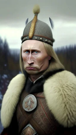 Putin as a Viking