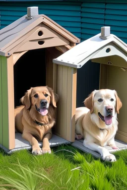 Animals shelters for dogs
