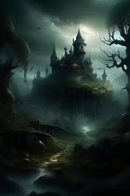 Scary fantasy places