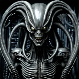 One of HR Giger's most famous creations is the xenomorph alien from the film Alien. Giger was hired by director Ridley Scott to design the alien creature for the 1979 sci-fi horror film, which went on to become a cult classic. Giger's design for the alien was inspired by his biomechanical style, featuring a sleek and horrifying creature with a biomechanical exoskeleton, elongated head with a phallic shape, and a mouth within a mouth. The alien created by Giger is known for its unique and menaci