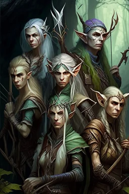 ancient elven clan archer