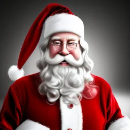 Santa Clause, portrait, detailed, 8k resolution, warm light