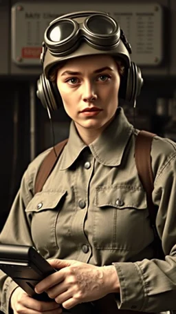 1950 operator system realistic character