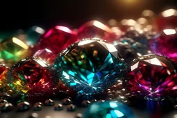 extruded extreme diorama of a colorful illustration of sparkling diamonds wrapped in hjklglhgjhf inside a idrfubj made out of a roewporyufdgh high resolution fine detailed textures fine colors