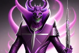  purple galaxy super villain that has taken over the universe