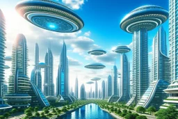 Technology of the future Show the world how it will be in the future